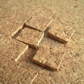 Cork pads